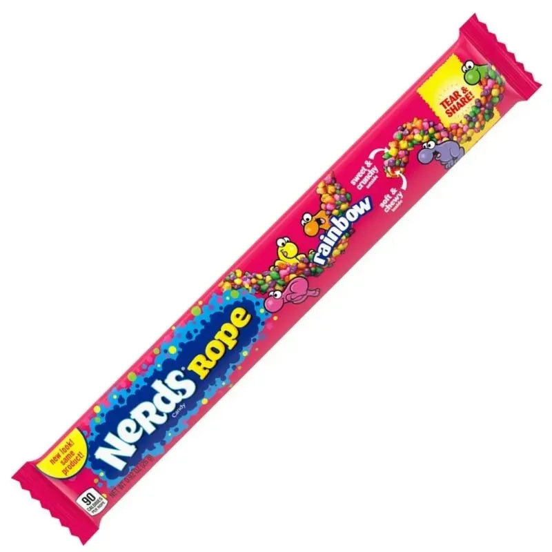 Wonka Nerds Rope Rainbow-26 grams-Global Food Hub