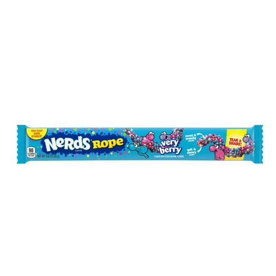 Wonka Nerds Rope Very Berry - 26g-Global Food Hub