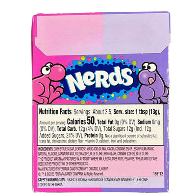 Wonka Nerds Strawberry & Grape - 46g-Global Food Hub