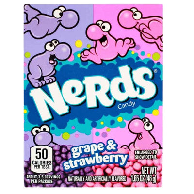 Wonka Nerds Strawberry & Grape - 46g-Global Food Hub