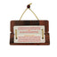 Wooden Hanging Plaque - Hanuman Chalisa English-Global Food Hub