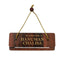 Wooden Hanging Plaque - Hanuman Chalisa English-Global Food Hub