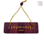 Wooden Hanging Plaque - Shri Durga Ji Chalisa & Aarti-Global Food Hub