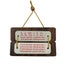 Wooden Hanging Plaque - Shri Laxmi Ji Chalisa & Aarti-Global Food Hub