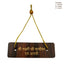 Wooden Hanging Plaque - Shri Laxmi Ji Chalisa & Aarti-Global Food Hub