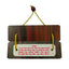 Wooden Hanging Plaque - Tum Rakshak Kahu Ko Darna-Global Food Hub