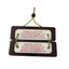 Wooden Jai Shri Ram Hanging Plaque – Telugu Devotional Wall Decor-Global Food Hub