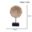Wooden Om Symbol Standing Decorative Piece-Global Food Hub