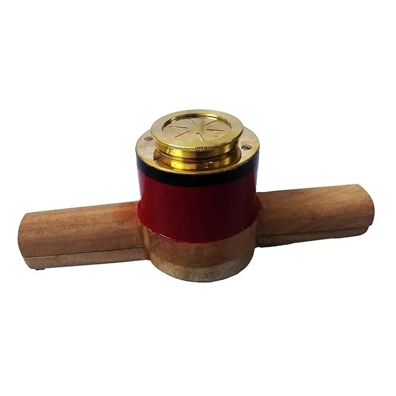 Wooden Traditional Idiyappam/Murukku Maker With 4 Brass Plates-Global Food Hub