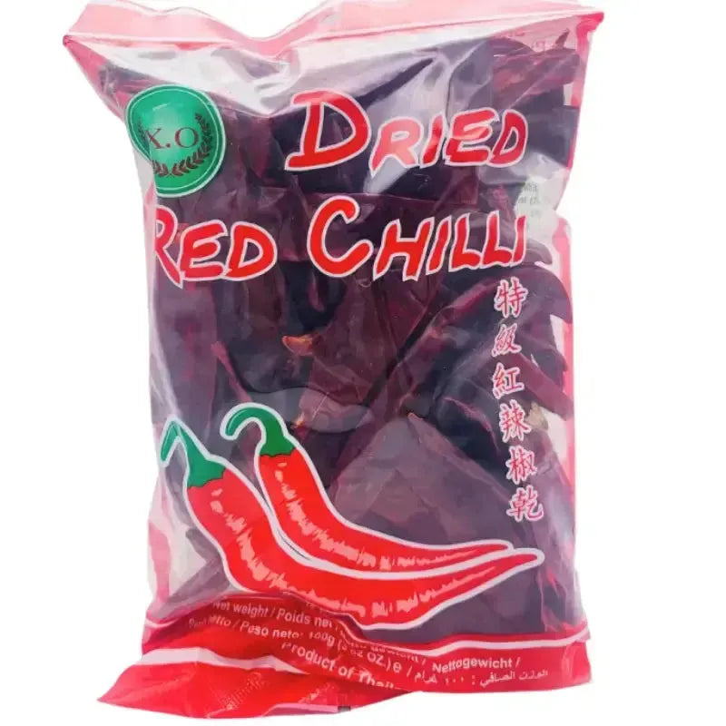 X.O Large Dried Red Chilli - 500g-Global Food Hub