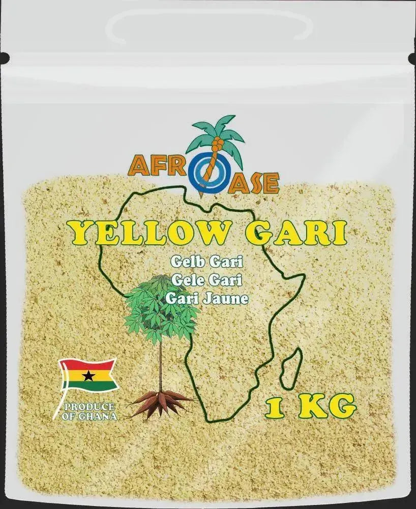 Yellow Gari AFROASE - 1Kg-Global Food Hub