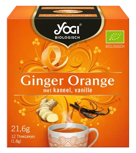 Yogi Tea Ginger Orange-24 grams-Global Food Hub