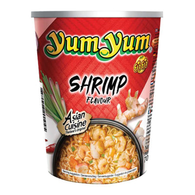 Yum Yum Cup Noodle Shrimp Flavour-Global Food Hub