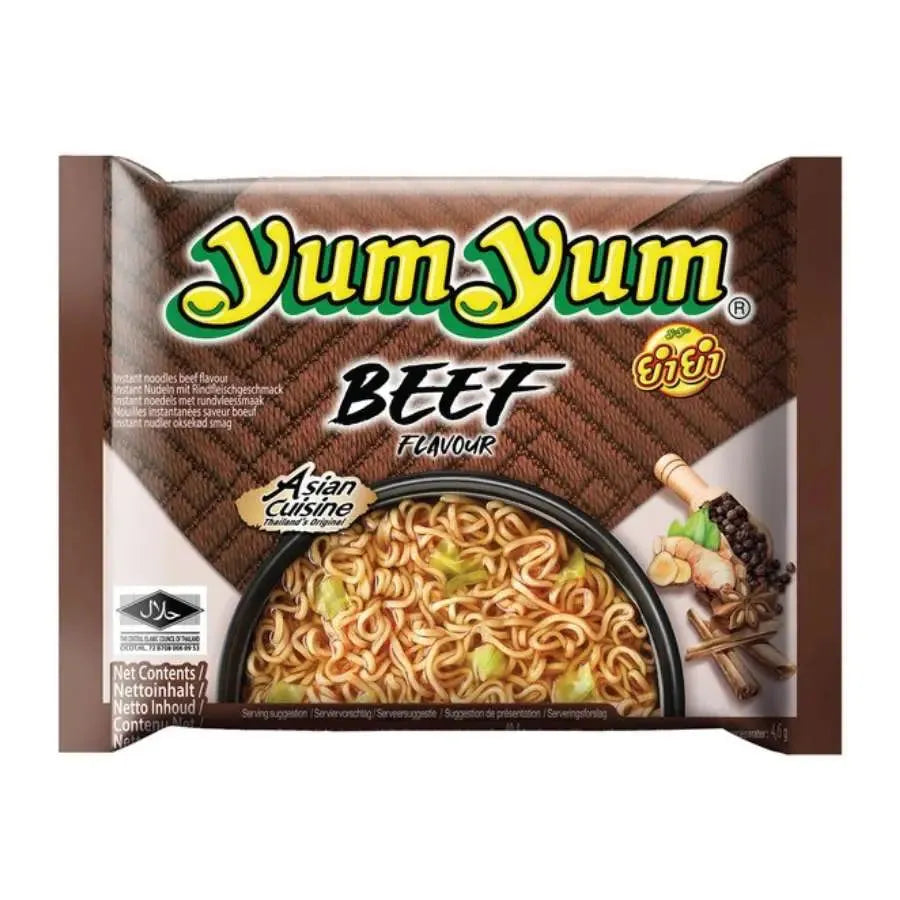 Yum Yum Noodle Beef Flavour-60 grams-Global Food Hub