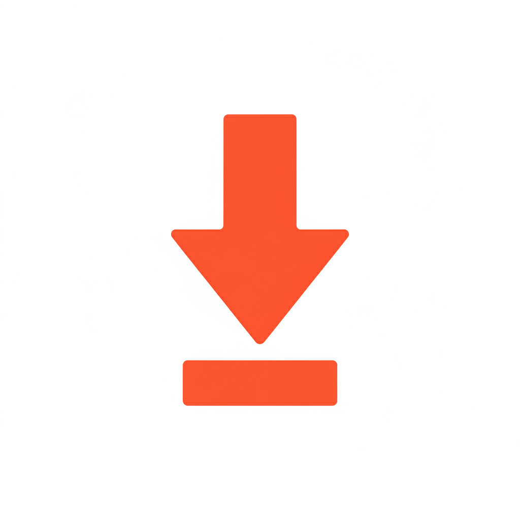 Pointing downward icon for offers