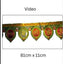 Gold Foil Diwali Toran 81cm x 11cm T8