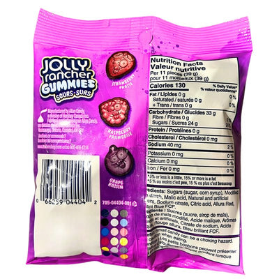 Jolly Rancher Gummies Sours Berries - 182g