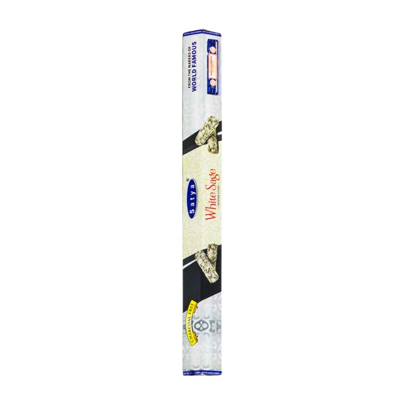 Satya White Sage Charcoal Free Incense Sticks