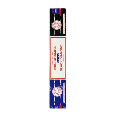 Satya Nag Champa Black Diamond Incense