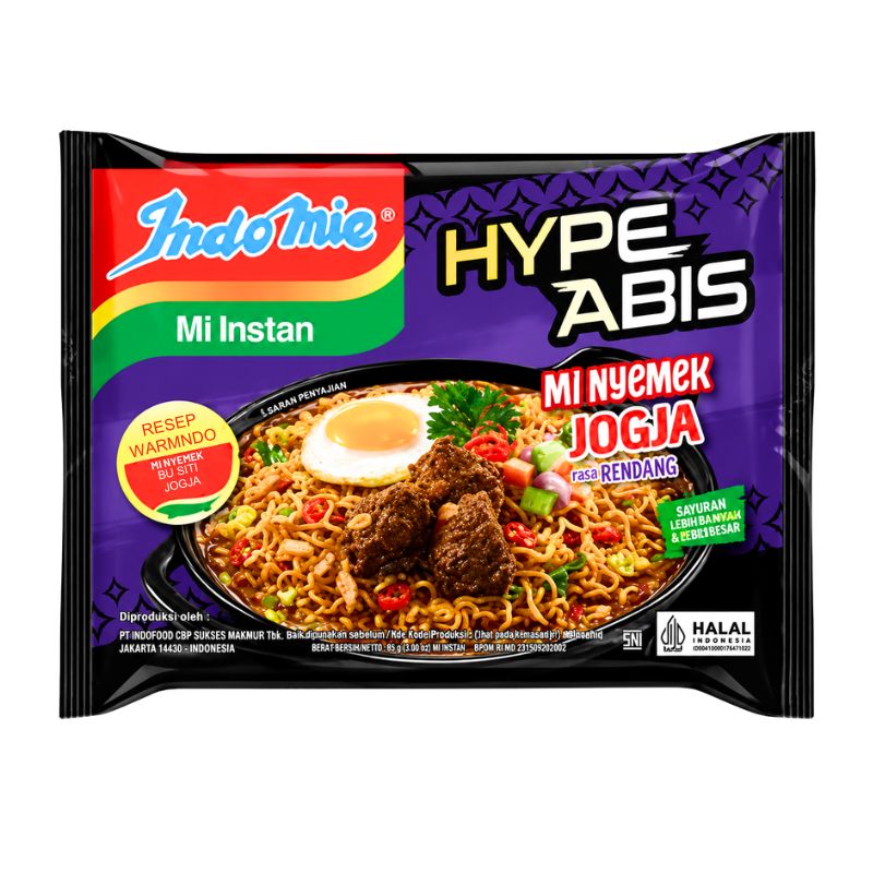 Indomie Instant Noodle Mi Nyemek Jogja - 84g