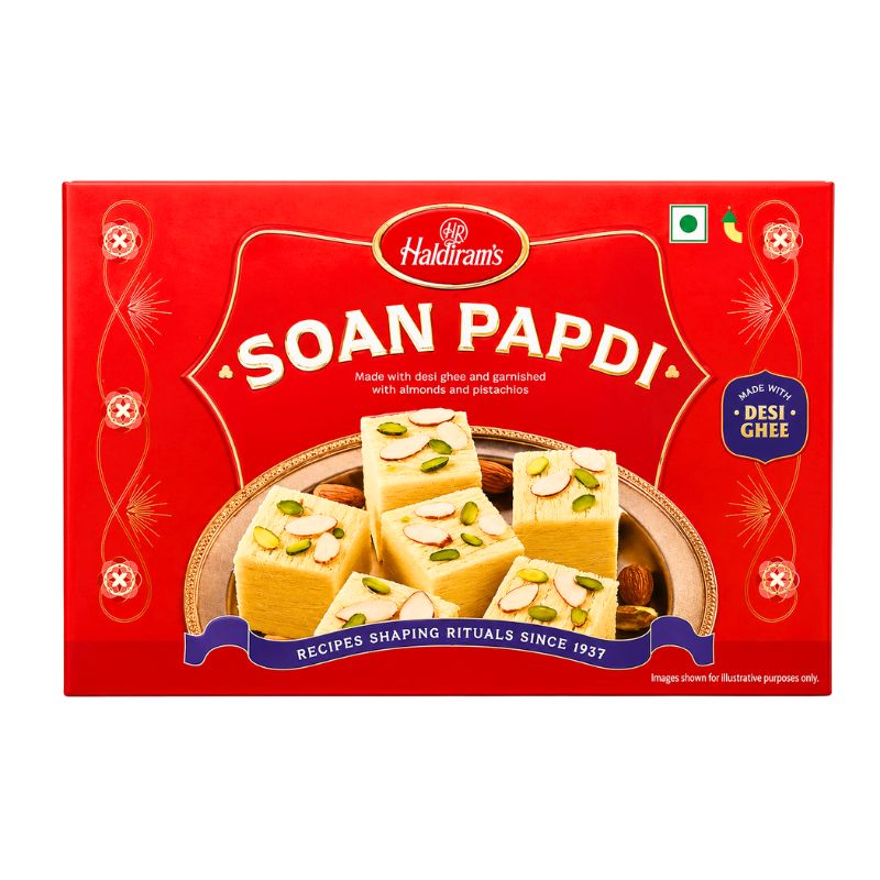 Haldiram - Soan Papdi Premium with Desi Ghee - 250g
