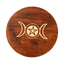 Wooden Round Side Table-Global Food Hub