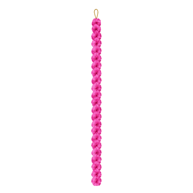 Artificial Marigold Garland 1 Pc - Light Pink