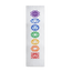 Selenite Engraved Chakra – Obelisk/Point Lamp Small